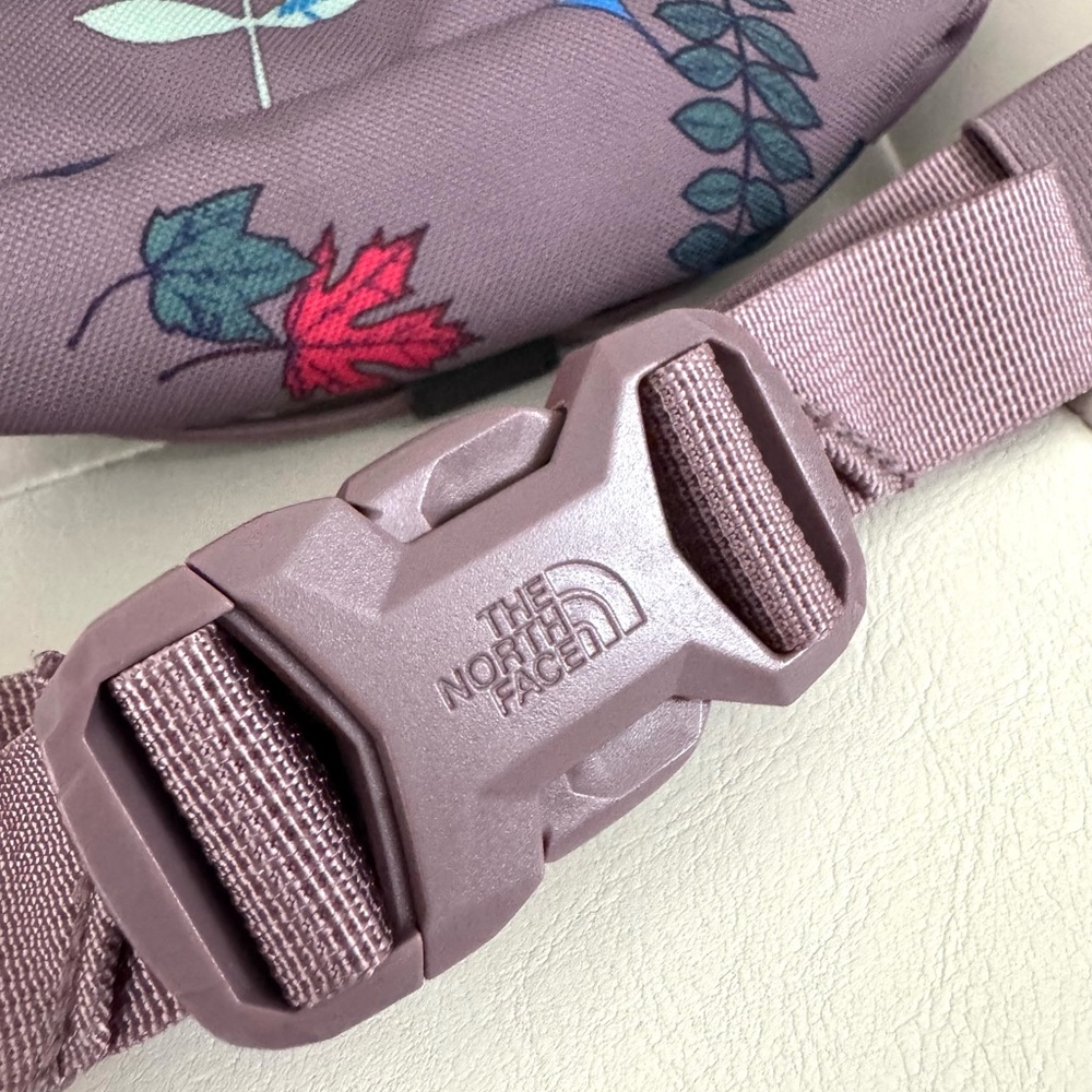 The North Face Jester Lumber Fanny Pack Lavender Floral Waist Bag - Picture 9 of 10